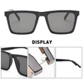 thumbnail image 3 of Lunettes de Soleil à Miroir Plat Tendance Mode pour Prise de Vue de Rue, en PC et nylon, 3 of 5