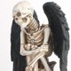 thumbnail image 4 of Figuras de resina Escultura Gótica Esqueleto Cuerpo Resina Ala Cráneo Estatuas Halloween Los 9.55x14x15cm, 4 of 5