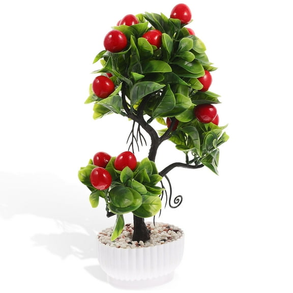 FONDOTIN Artificial Plants Artificial Fruit Tree PVC 1Pack