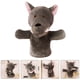 thumbnail image 5 of Marionetas de mano para contar historias Marionetas de mano de animales de peluche Marionetas de mano de lobo de dibujos animados, 5 of 7
