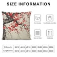 thumbnail image 5 of YINGXI Throw Pillow Covers, Decorative Japanese Cherry Tree Pillow Cover for Living Room Bedroom, Couch Sofa Chair Bed Pillow Cover Home Outdoor Pillowcase 22x22in, 5 of 5