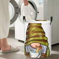 thumbnail image 4 of Lsque Fishing Gnome Fisherman pattern Laundry Hamper Basket, Tall Woven Rope Hamper Basket for Clothes, Lightweight Storage Basket, Collapsible Waterproof-Medium, 4 of 8