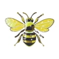 thumbnail image 2 of Adorno colgante de hierro para jardín – Adorno de mariposa de metal pintado a mano para valla exterior, patio o terraza – Artesanía rústica resistente a la intemperie, 2 of 6