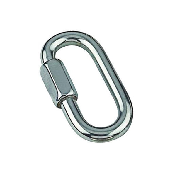 MarineNow Conector de cadena de eslabones rápidos de acero inoxidable 316, grado marino, 07 mm (9/32 ""), paquete de 05