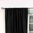 thumbnail image 2 of Lined-Velvet Blackout Home Theater Curtain Panel,   43W x 63L, Black, 2 of 2