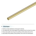 thumbnail image 4 of 12Pcs Brass Brazing Rods, Phosphor Copper Solder, Low Temperature Welding Sticks 1/16"x20" for Copper Repair, 4 of 6