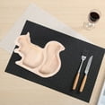 thumbnail image 2 of Wooden Chopping Boards Squirrel Shaped Cutting Board Platter Cheese Dessert Serving Tray Charcuterie Board Spring Salad Dish Plate Butcher Block, 2 of 7