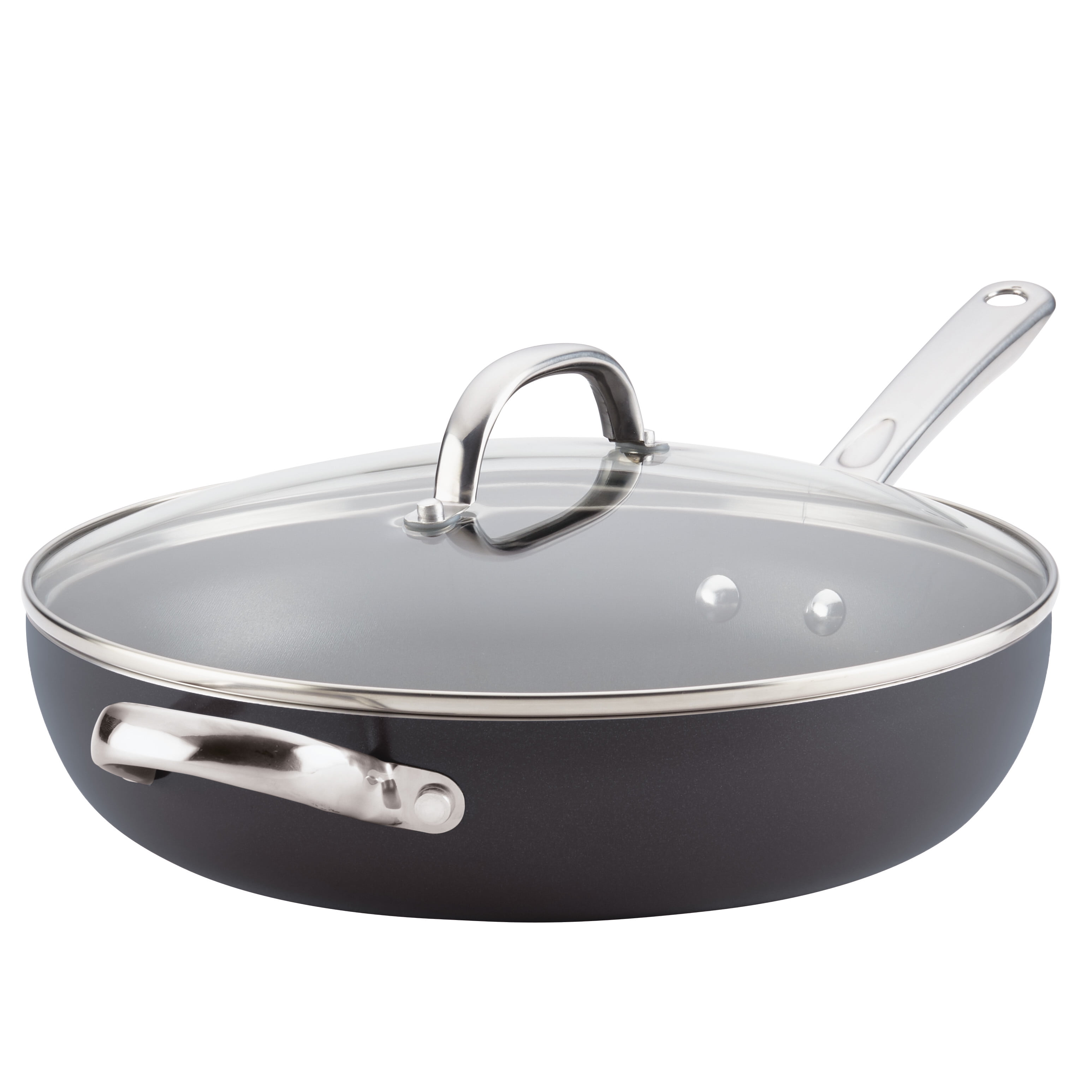 covered non stick skillet