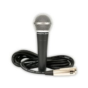 Podium Pro PP58 Dynamic Microphone with Cable Mic for PA DJ Karaoke Studio Band