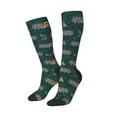 thumbnail image 2 of Fotbe Big Machine print Women's Men's Novelty Crew Socks Cotton Socks Knee High Socks for Walking,Running,Nurses,Pregnancy, 2 of 9