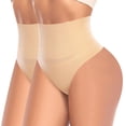 thumbnail image 1 of Bragas moldeadoras de cuerpo con forma de tanga para mujer, 1 of 6