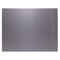 Stainless Steel Backsplash, 30" X 23.25" with Hemmed Edges