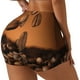 thumbnail image 1 of Fotbe Coffee Beans Shorts Sin Costuras – Shorts Deportivos de Cintura Alta para Mujer, Elásticos para Gimnasio, Yoga, Running o Ciclismo-Large, 1 of 8