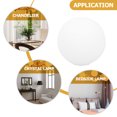 thumbnail image 3 of Shisuyan Small Lamp Shade Vintage Lamp Shade 18cm Ceiling Fan Light Cover Replacement, 3 of 8