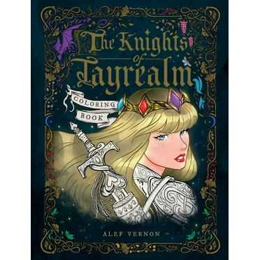 ANDREWS MCMEEL PUBLISHING: The Knights of Tayrealm Coloring Book, 96 pages (Paperback)