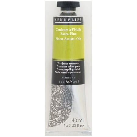 UPC: 3046450460398 | Sennelier Artists Oil Color 40ml Tube Permanente Yellow Green S4
