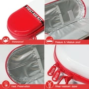 Medical Cooler Travel Carrying Case Contains Ice Bag Dispenser Pill Box Holds Syringe Diabetic Supplies Internal Thermal Insulation Design For Essentials And Emergency.