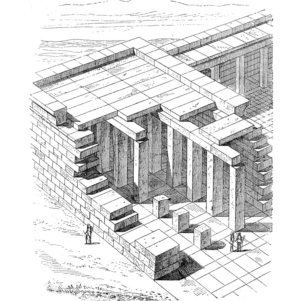 Post and Lintel Construction Poster Print by Science Source (18 x 24