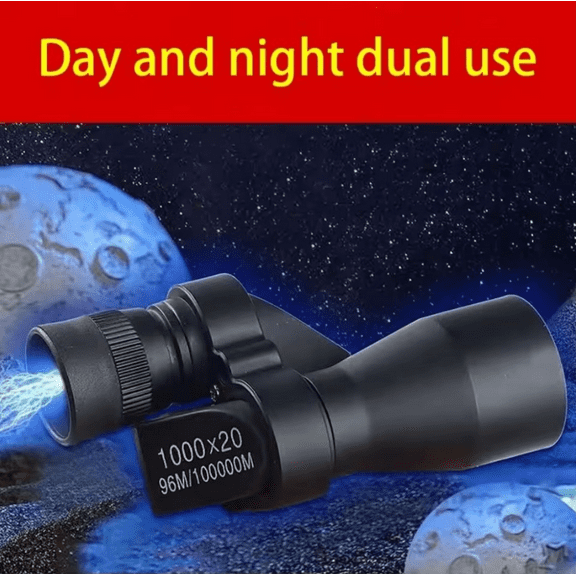 Portable Mini Pocket Monocular Telescope 1000x20 High Magnification Zoom Outdoor Fishing Telescope for Hunting Camping