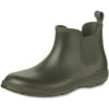 totes Mens Cirrus Ankle Rubber Rain Boot, Loden, 10