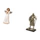 thumbnail image 5 of Figura de ángel de resina, estatua de caballero, escultura coleccionable, adorno de escritorio, estante, figura de oración. Material de resina, adecua, 5 of 8