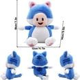 thumbnail image 1 of Kawaii Mario Bros Toad Toadette Peluches Douces Jouets Mignons Anime Chat Mario Luigi Princess Peach Rosalina Animaux en Peluche Poupées en Peluche, 1 of 5