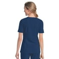 thumbnail image 4 of Urbane Scrubs Sweetheart Neckline Short Sleeve Tailored Fit Scrub Top (Women's Plus), 1 Count, 1 Pack, 4 of 9