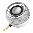 thumbnail image 2 of Altavoz portátil, mini altavoz inalámbrico de cristal de 3 W con conector de audio auxiliar de 3,5 mm en el puerto micro USB Base de audio para teléfono inteligente, para iPad, computadora Fokelyi 2034835-1, 2 of 9