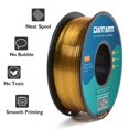 thumbnail image 4 of Filamento para impresora 3D GIANTARM Silk Gold PLA, 1 kg, 1,75 mm, 4 of 9