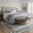 thumbnail image 3 of KUETH 5X7 Vintage Area Rugs Machine Washable Rugs for Living Room, Non Slip Flat Pile Rug with Rubber Backing, Boho Rug for Entryway Bedroom Dining Room Home Office, 3 of 13