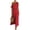 Red, variant on JULMCOMO Summer Dresses for Women Polka Dot One Shoulder Casual A Line Flowy Maxi Dresses Tie Strap Beach Vacation Sundresses Yellow M