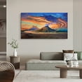 thumbnail image 3 of Mountain Wall Art Volcano Wall Decor Volcano Painting Volcano Mountain Canvas Wall Art Painting For Livingroom Decor Office Bedroom Decoration, 3 of 7