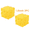 yellow 2pc 1.5", variant on Ice Cube Cube Fidget Toys with Real Sea Shells for Adults,Cheese Squishy,Slow Rising Squishing Butter Stick,Fidget Ice Cube Squishy,Cooling Cubes Slow Rising Squeeze,Blue #1.77"