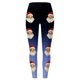 thumbnail image 3 of MKLEKYY Leggings deportivos para mujer, leggings de entrenamiento, pantalones con estampado navideño de bloques de color, leggings elásticos suaves 2486, 3 of 4