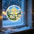 thumbnail image 4 of Cross and Lily DIY Acrylic Puzzle Suncatcher Religious Window Hanging Decoration - 7.87 Inch D, 4 of 6