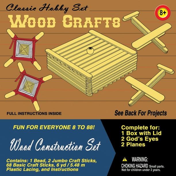 Wood Crafts Retro Craft Kit
