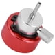 thumbnail image 1 of Adaptador de llenado de propano ANGGREK Metal + silicona rojo 7/16-20UNF, 1 of 8