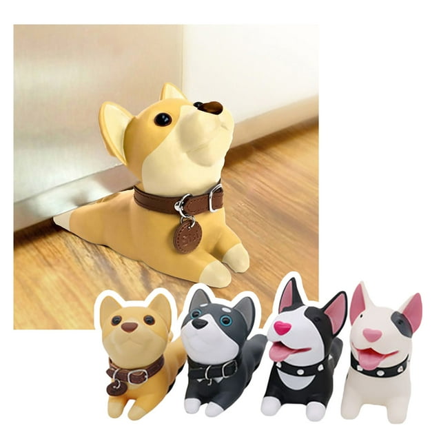 Bouchon de Porte Tête Rotative Chien de Bande Dessinée Forme de Porte Coin de Porte Bouchon de Sécurité