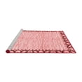 thumbnail image 2 of Ahgly Company Machine Washable Indoor Rectangle Abstract Red Modern Area Rugs, 2' x 3', 2 of 4