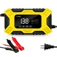 thumbnail image 1 of Estbridge 12V 24V Smart Automatic Car Battery Charger Jump Starter Pulse Repair 6A Agm/Gel, 1 of 4