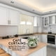 thumbnail image 2 of Cortinas de café de lino americano para cocina y baño (beige), 2 of 7