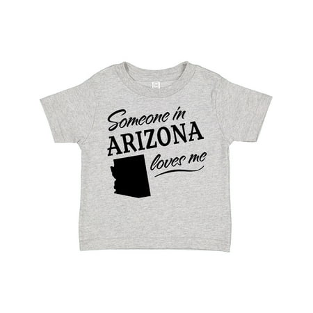 

Inktastic Someone in Arizona Loves Me Gift Toddler Boy or Toddler Girl T-Shirt