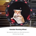 thumbnail image 3 of unbranded De Correr Silenciosa Roja Para Hamster Gerbil Y Otras Pequeñas Mascotas, 3 of 6