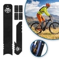 thumbnail image 3 of Carbon Fiber Texture Protection Sticker Mountain Road Bike Frame Sticker, 3 of 10