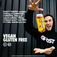 thumbnail image 5 of Ghost Zero Sugar Sour Patch Kids Redberry Energy Drink, 200mg Natural Caffeine, 16 fl oz, Can, 5 of 11
