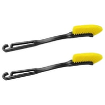 MLINS WORGEOUS 2pcs Car Detailing Brush for Tire Wheel Long Handle Car Wash Interior Exterior Cleaning Tools