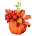 thumbnail image 1 of Thanksgiving Halloween Pumpkin Ornament Artificial Pumpkin Autumn Harvest Home Decorative Autumn Photography Props, 1 of 6