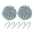 thumbnail image 5 of 400 Pieces Wire Staples Fence Nails Fasteners Sharp Tipped U Shaped for Chain Link Fence and Garden Mesh, 5 of 9