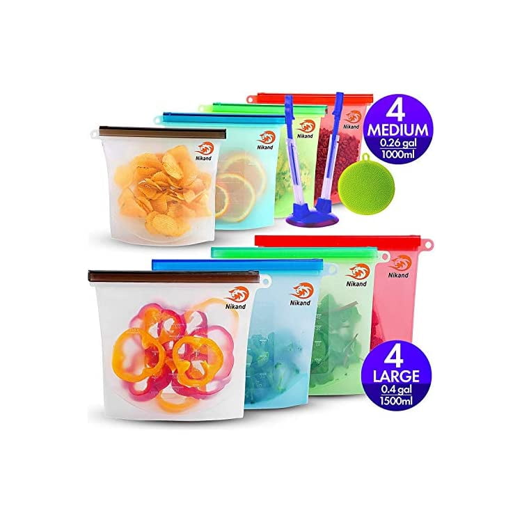 reusable bags ziplock