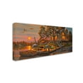 thumbnail image 2 of Trademark Fine Art Landscape Canvas Art ' Duck Haven ' by Geno Peoples, 2 of 3